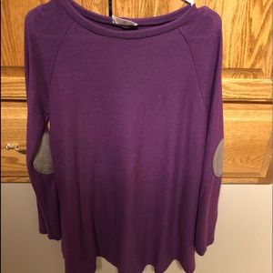 Very soft purple tunic dress